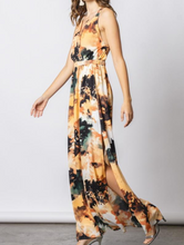 Load image into Gallery viewer, Abstract Criss Cross Back Maxi Dress
