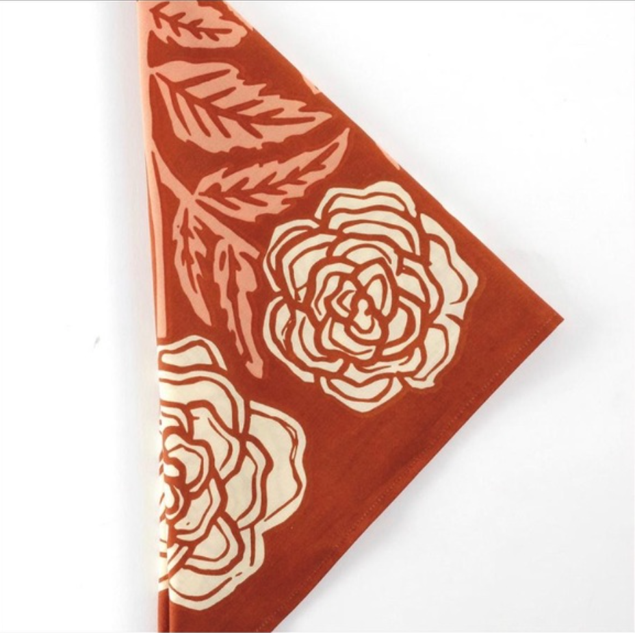 Hemlock Hand Drawn Pattern Bandanas