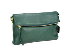 Load image into Gallery viewer, Leather Foldover Crossbody
