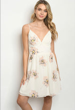 Load image into Gallery viewer, Ivory Floral Dress
